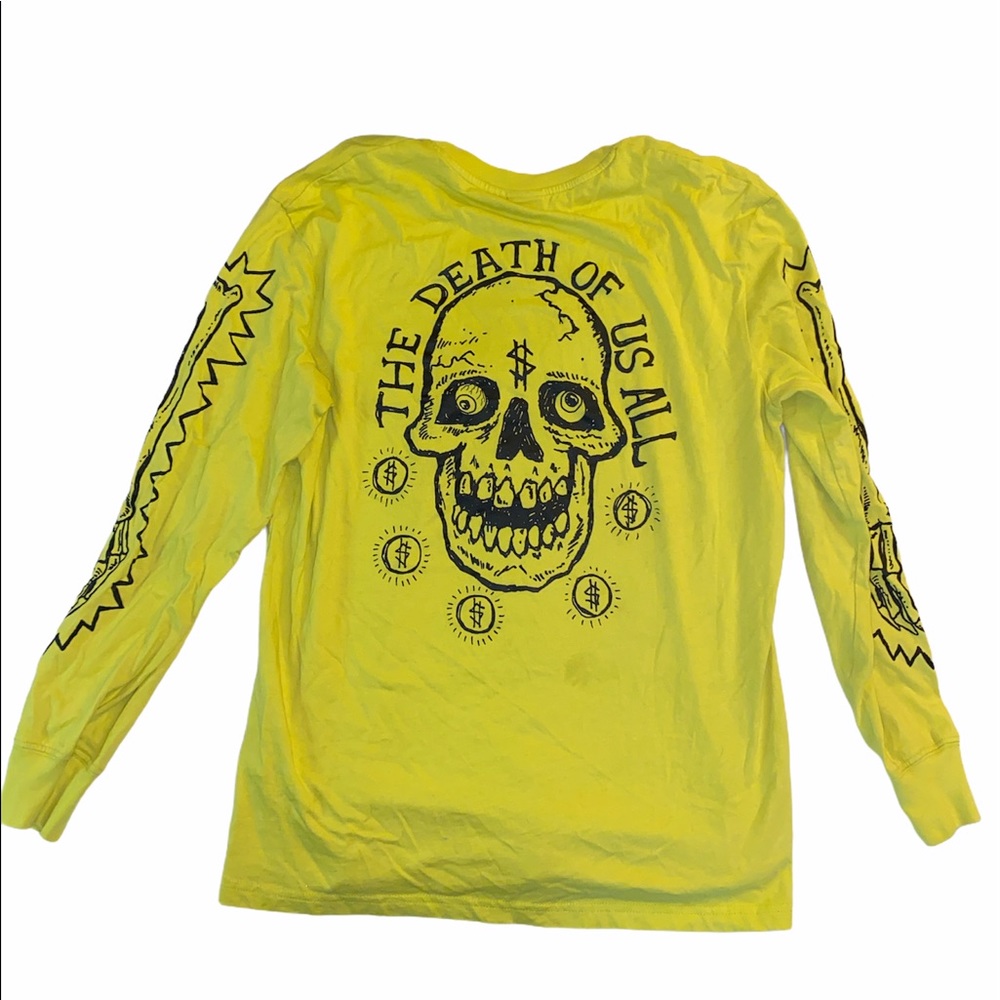 🥎 “THE DEATH OF US ALL” graphic long sleeve 🥎